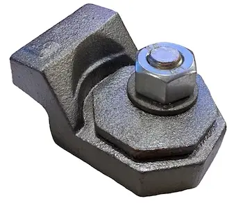 CLX-20 crane rail clip for secure rail fastening