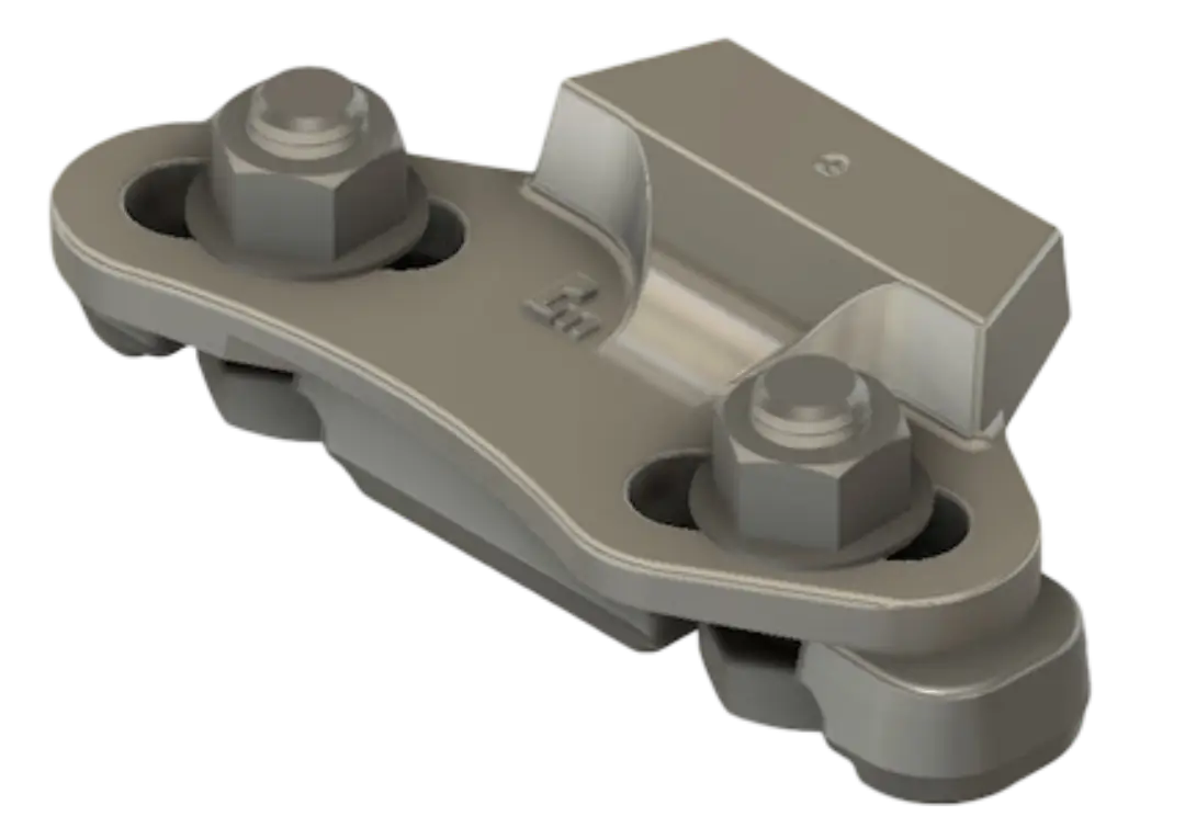 M165 crane rail clip for crane rail fastening