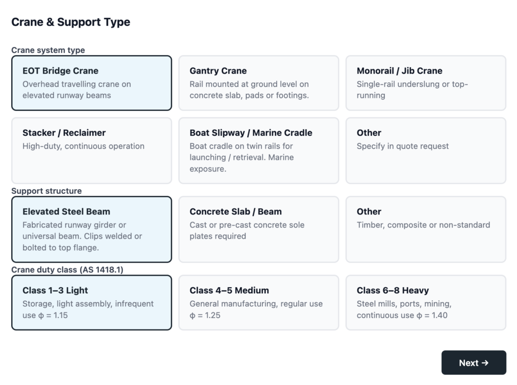 Inform Rail Design Tool